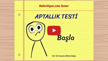 วิดีโอการเล่นเกมของ Aptallık Testi 1