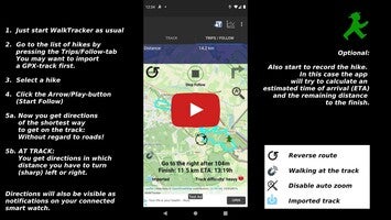 Video about WalkTracker: Hiking Trails 1