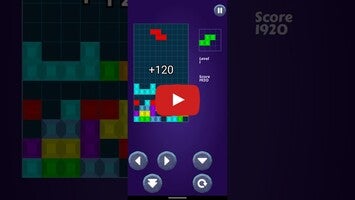 Video gameplay Britack - brick stack puzzle 1