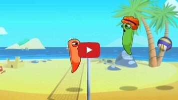 Vídeo de gameplay de Volleyball Hangout 1