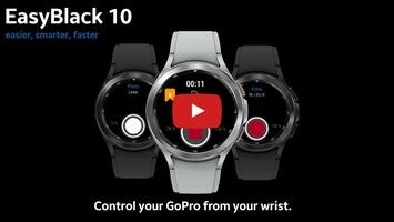 Video über EasyBlack10 for GoPro, Wear OS 1