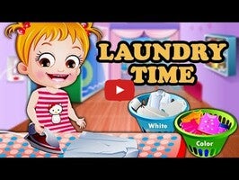 Video gameplay Baby Hazel Laundry Time 1