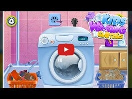 Vidéo de jeu deKids Washing Clothes1