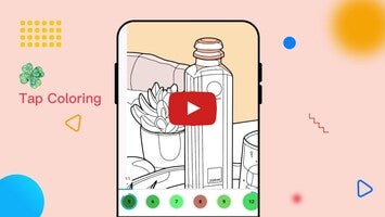 Video gameplay Tap Coloring - Color by Number 1
