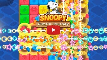 Gameplay video of SNOOPY Puzzle Journey 1