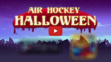 Gameplay video of Air Hockey Halloween 1