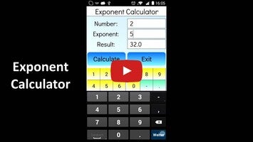 Video about Exponent Calculator 1