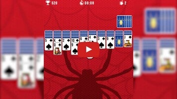 วิดีโอการเล่นเกมของ Spider Solitaire 1