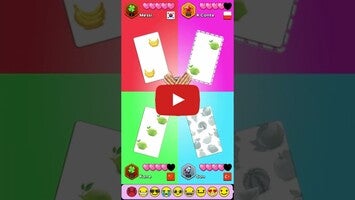 Gameplay video of HalliGalli - Find 5 Fruits 1