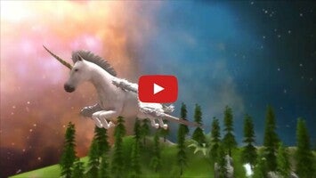 Vídeo-gameplay de Flying Unicorn Horse Game 1