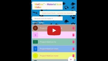 Видео про MatCon - Material Icon Maker 1