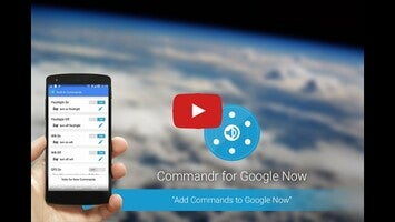 Видео про Commandr for Google Now 1