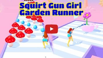 طريقة لعب الفيديو الخاصة ب Squirt Gun Girl: Garden Runner1