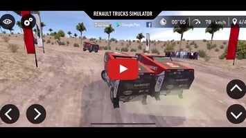 วิดีโอการเล่นเกมของ TruckSimulator 1