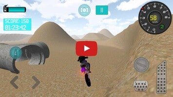 วิดีโอการเล่นเกมของ Mega Hill Bike Driving 1