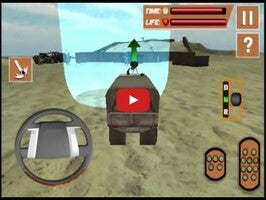 Gameplay video of Desert Military Base War Truck 1