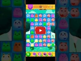 Gameplay video of Cute Cats Glowing game offline 1