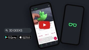 Видео про 3D Geeks 🤓: Thingiverse Brows 1