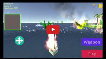 Videoclip cu modul de joc al Paper Boat Battle 1