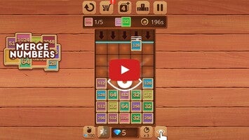 Vídeo de gameplay de Merge Numbers Wooden edition 1