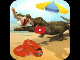 Gameplayvideo von Crocodile Attack Sim 2023 1