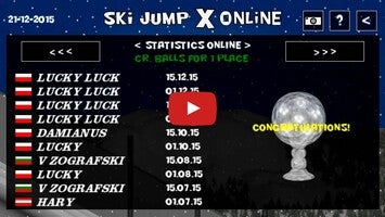 Vídeo de gameplay de Ski Jump X 1