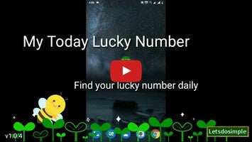 Видео про My Today Lucky Number 1