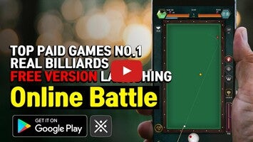 Real Billiards Battle - carom 1 का गेमप्ले वीडियो