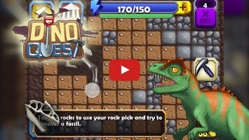 Vídeo de gameplay de Dino Quest 1