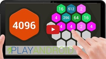Vídeo de gameplay de 4096 Hexa 1