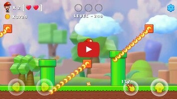 Gameplay video of Super Billy Bros 1