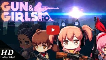 Video cách chơi của Gun&Girls.io: Battle Royale1