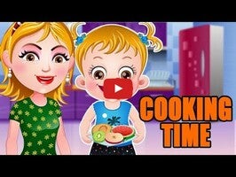 طريقة لعب الفيديو الخاصة ب Baby Hazel Cooking Time1
