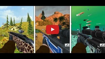 Gameplay video of Wild Deer Hunt 2021: Best Animal shooting Games 1