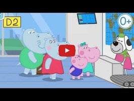 Hippo: Airport adventure 1 का गेमप्ले वीडियो