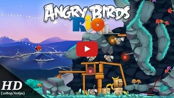 Gameplay video of Angry Birds Rio 1