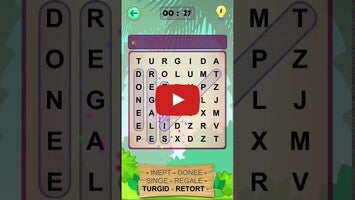 Vídeo de gameplay de Word Search Smash 1