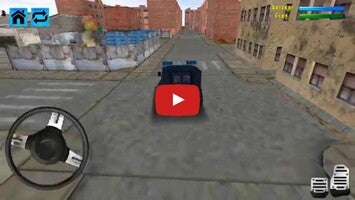 Video gameplay Police Jeep Favela Parking 1