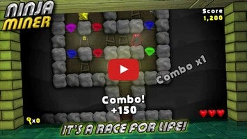 Vídeo-gameplay de Ninja Miner 1