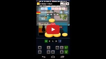 Vídeo-gameplay de 4 Pics 1 Word Floating Helper 1