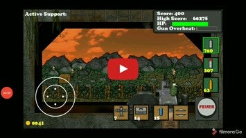 Gameplay video of D-Day Gunner 1