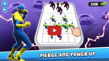 Gameplay video of Merge Superheroes Fusion Battle 1