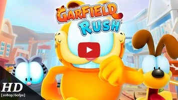 Gameplay video of Garfield Rush 1