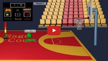 Gameplay video of FreeForm BasketBall 1