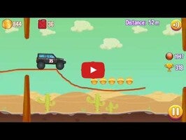 Gameplay video of Road Draw: Climb Your Own Hills 2