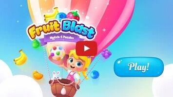 Gameplay video of Fruit Blast Saga - Match 5 Puzzle 1