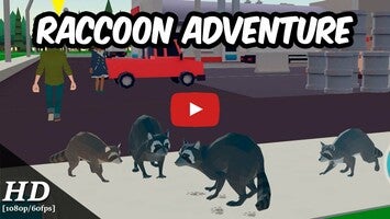 Video gameplay Raccoon Adventure: City Simulator 3D 1
