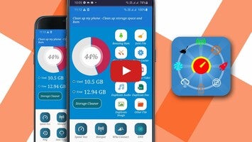Видео про Clean up my phone - Clean up storage space and Ram 1