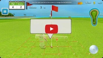 طريقة لعب الفيديو الخاصة ب Pro 3D Golf1
