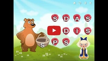 Video gameplay English for children - letters 1